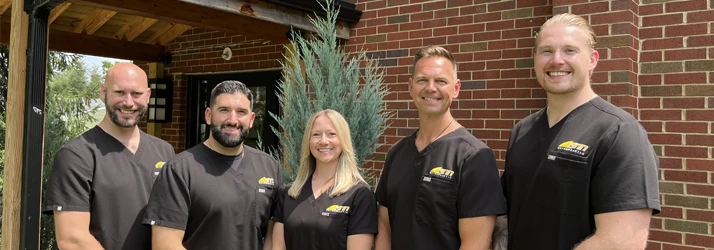 Chiropractor Wexler PA Shawn Finn and Andrew Walked with Staff Chiropractor Wexler PA Shawn Finn and Andrew Walked with Staff